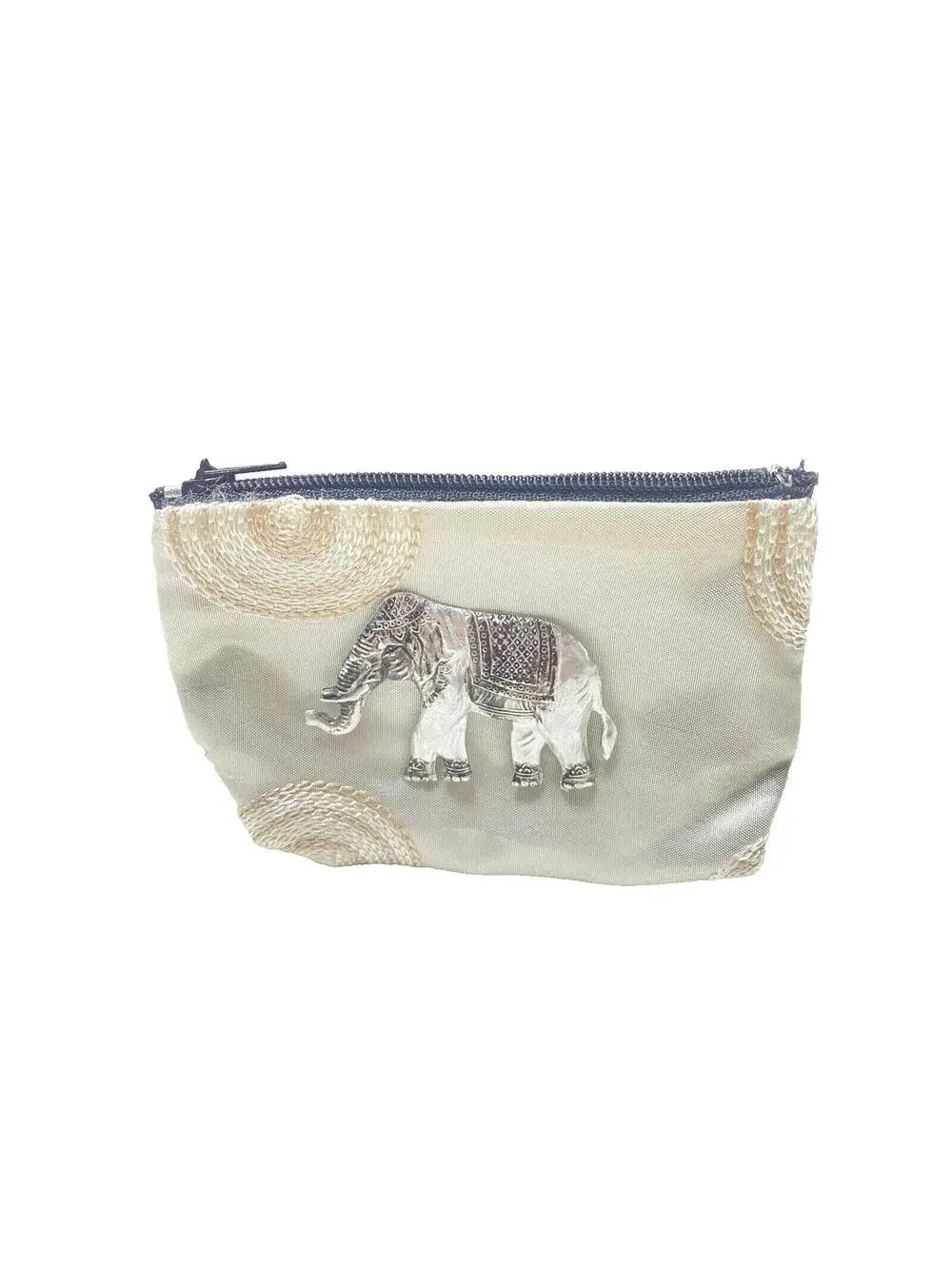 Elephant pouches With Zippers and elephant key chain Brand New